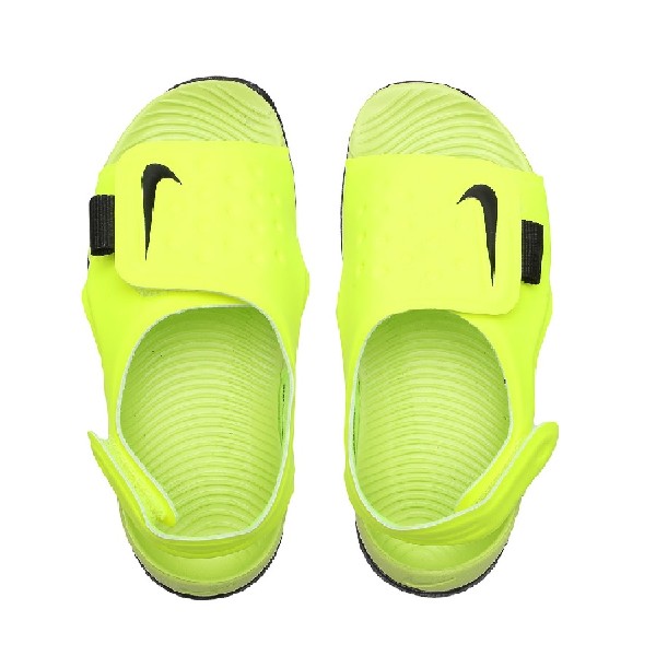 Sandália-Nike-Sunray-Adjust-5---Verde-limão/-Preto-AJ9076-700