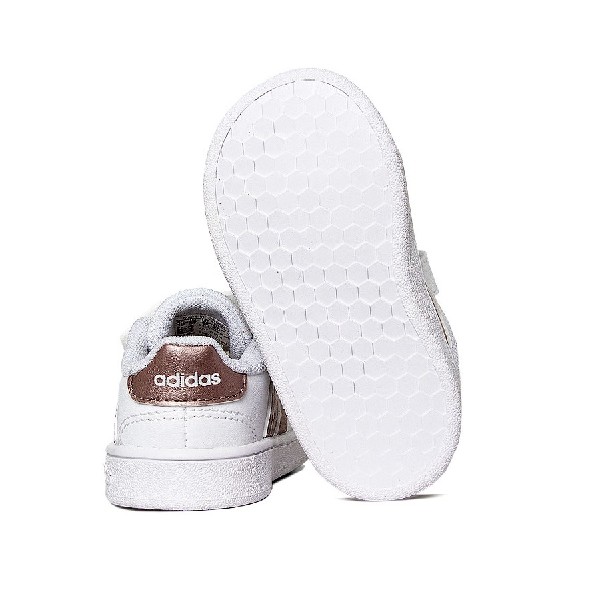 Tênis-Adidas-Grand-Court-Baby-Branco/Bronze----EF0116