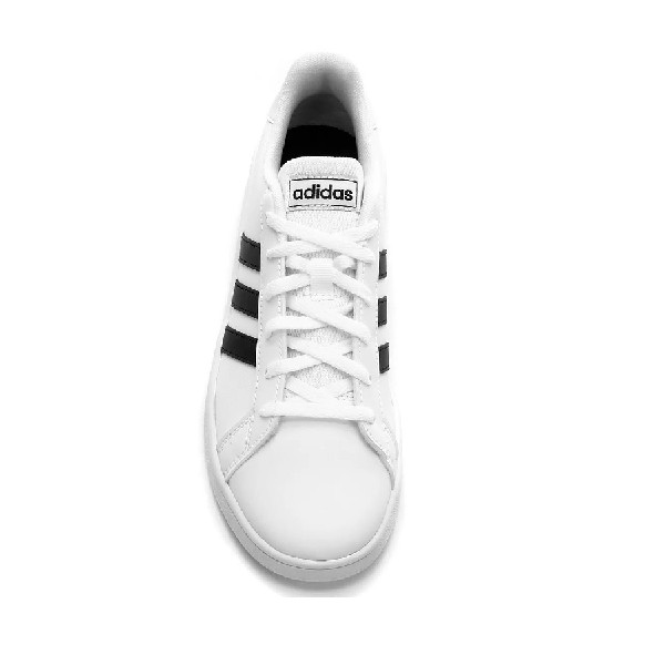 Tênis-Adidas-Grand-Court-Branco/Preto/Branco---DB1831