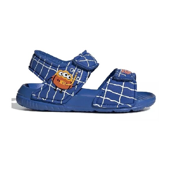 Sandália--Adidas-Menino-Altaswim-Azul/Azul/Laranja---EE9029
