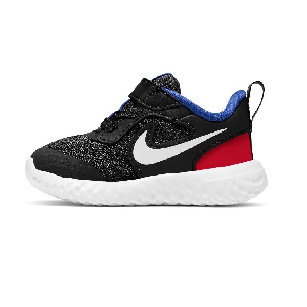 Tênis-Nike-Revolution-5-Preto/Vermelho/Branco-BQ5673-020